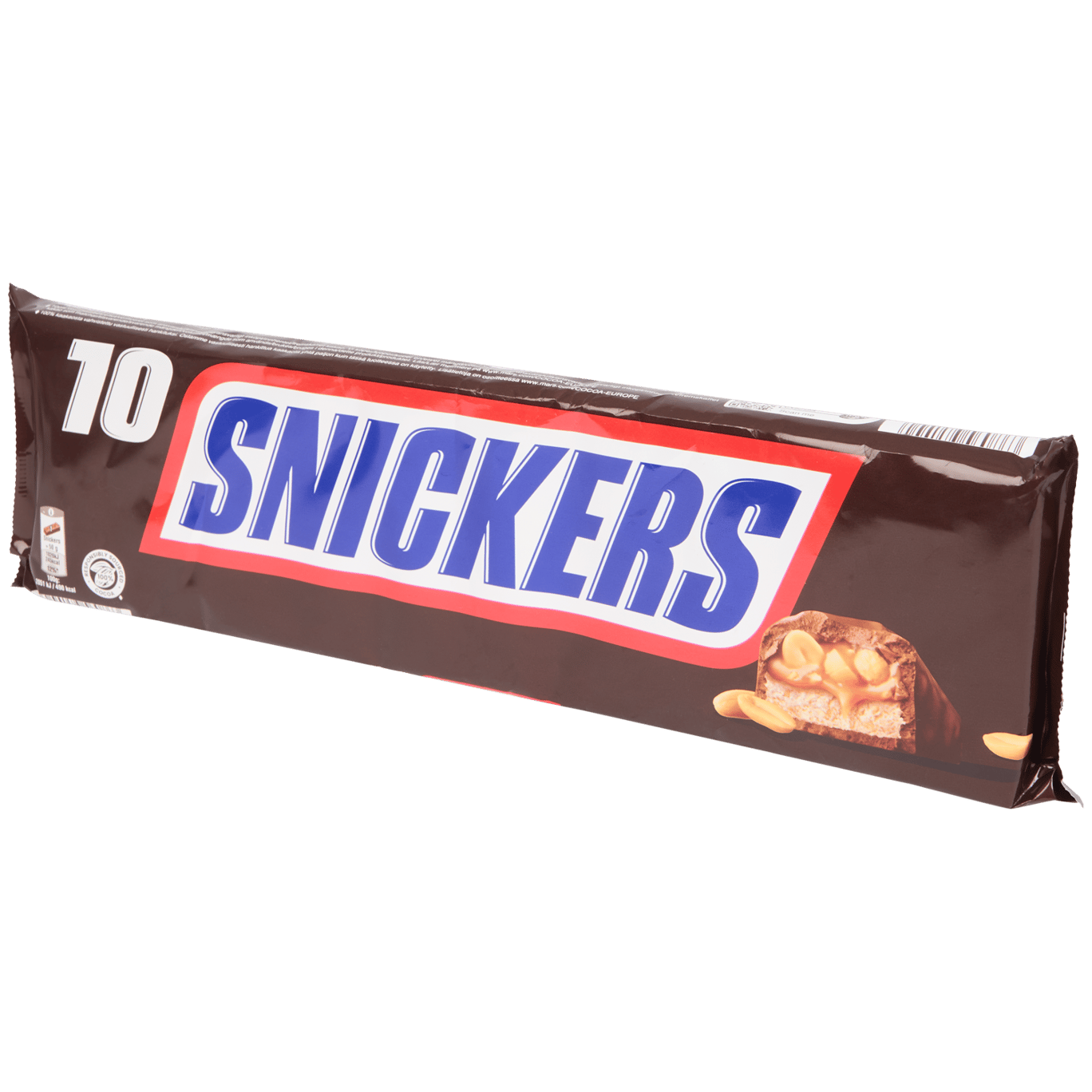 Barritas de chocolate Snickers