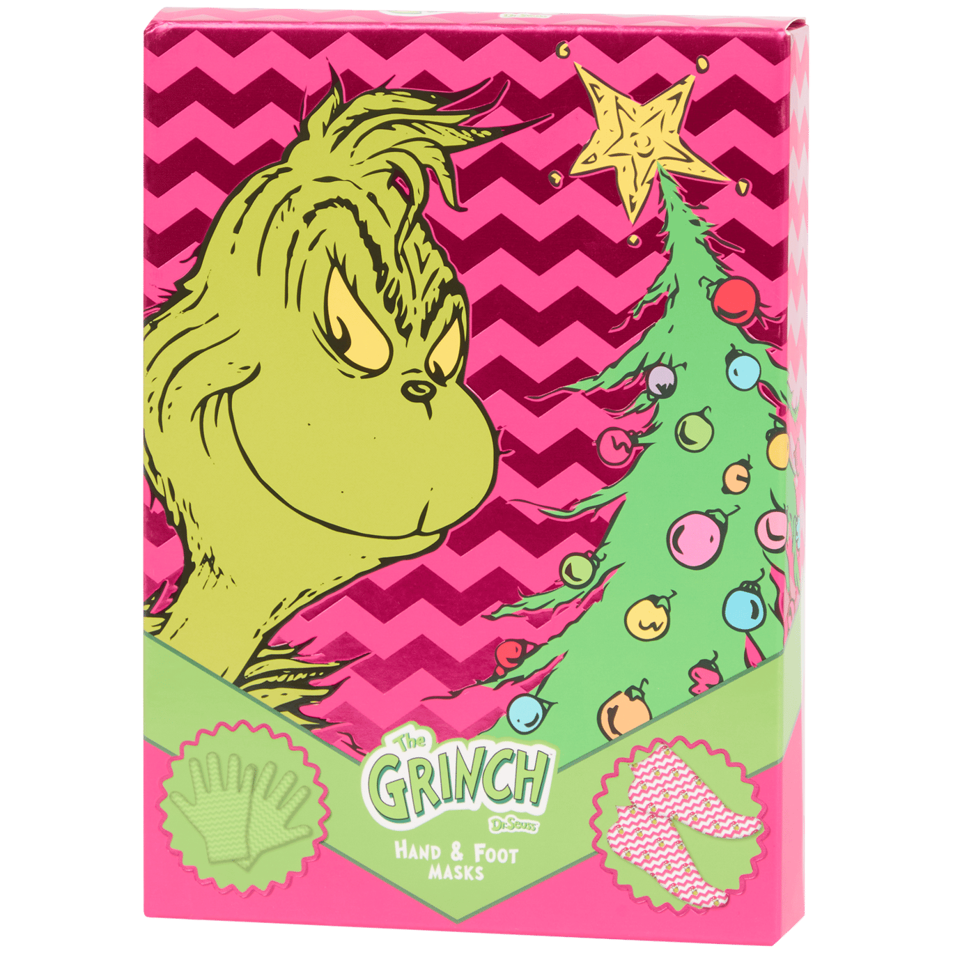 Maska do rąk i stóp The Grinch