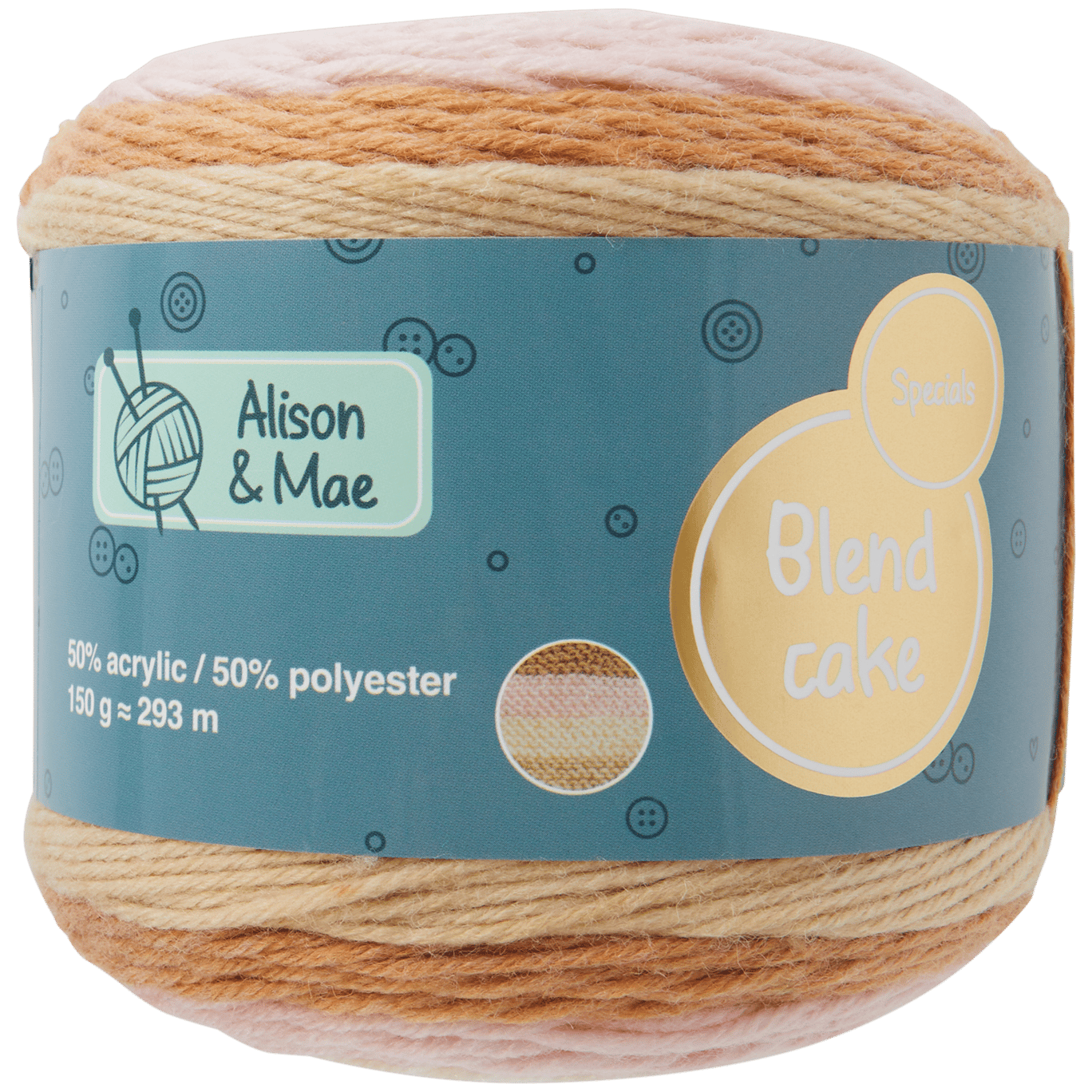 Faial alcohol stad Alison & Mae breigaren Blend Cake | Action.com
