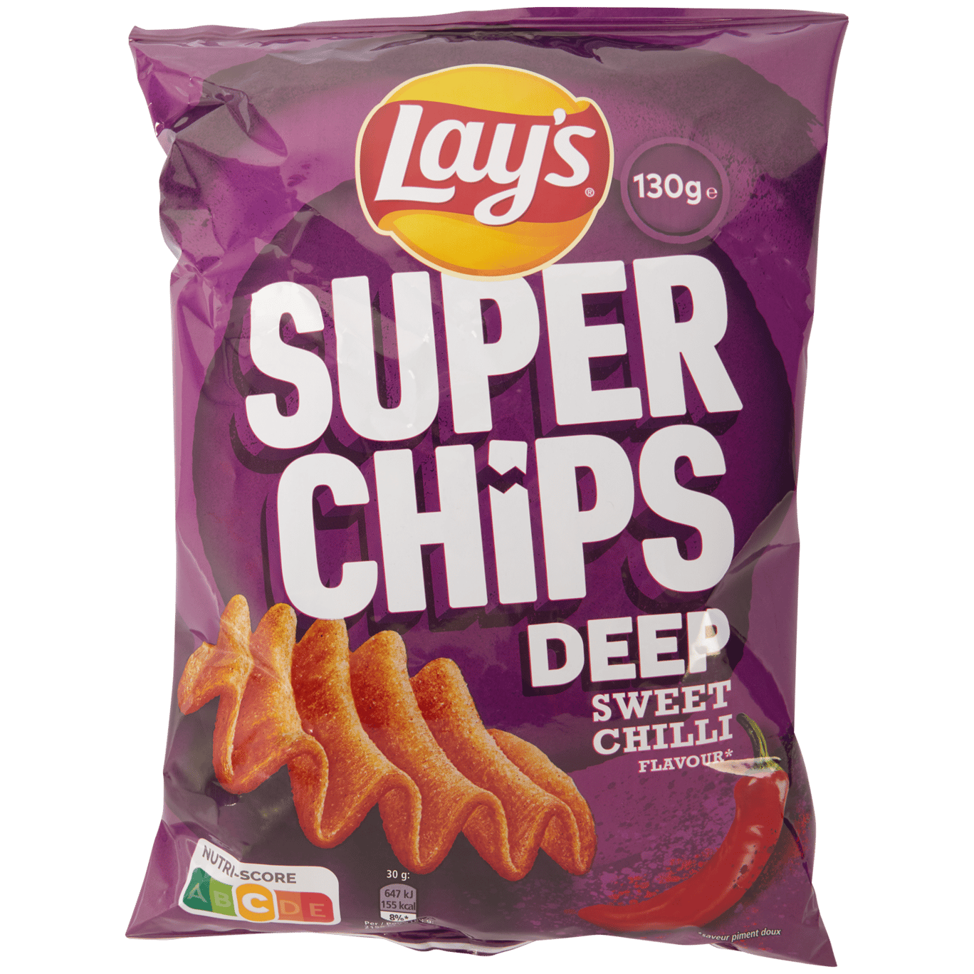Super Chips Lay's Super Chips Deep Deep Sweet Chilli