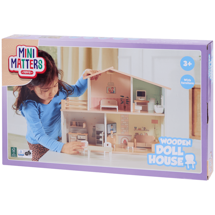 Casa de muñecas de madera Mini Matters