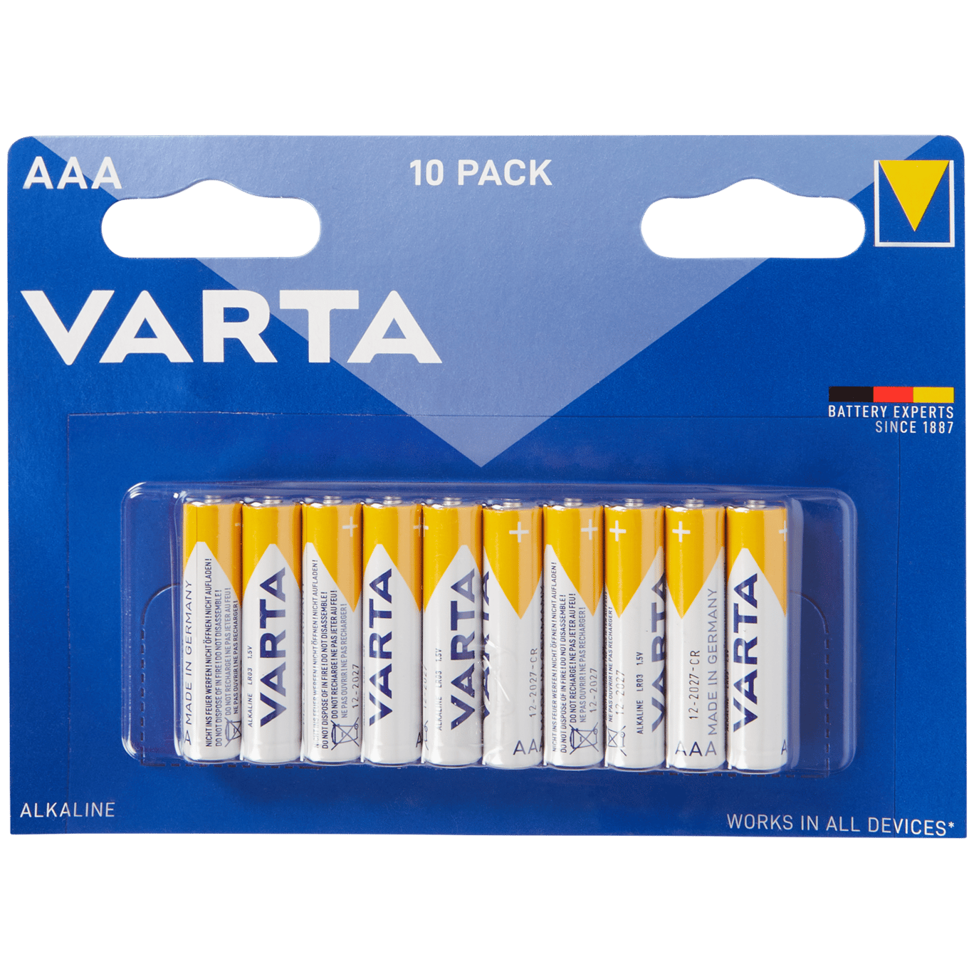 Varta batterijen AAA