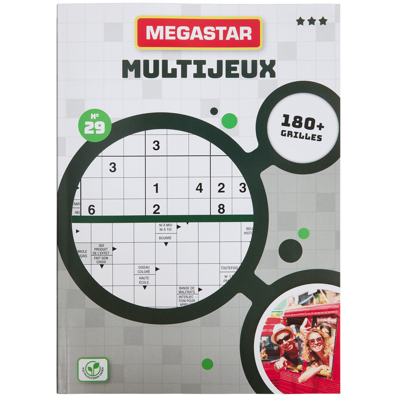 Livre de puzzles cérébraux Megastar 