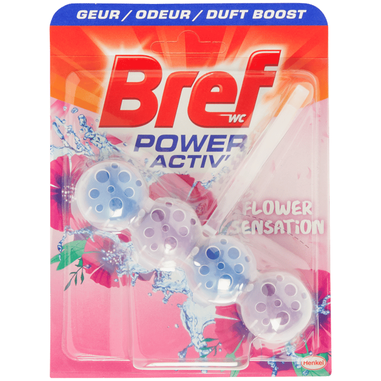 Bref Power Activ' toiletblok Flower Sensation