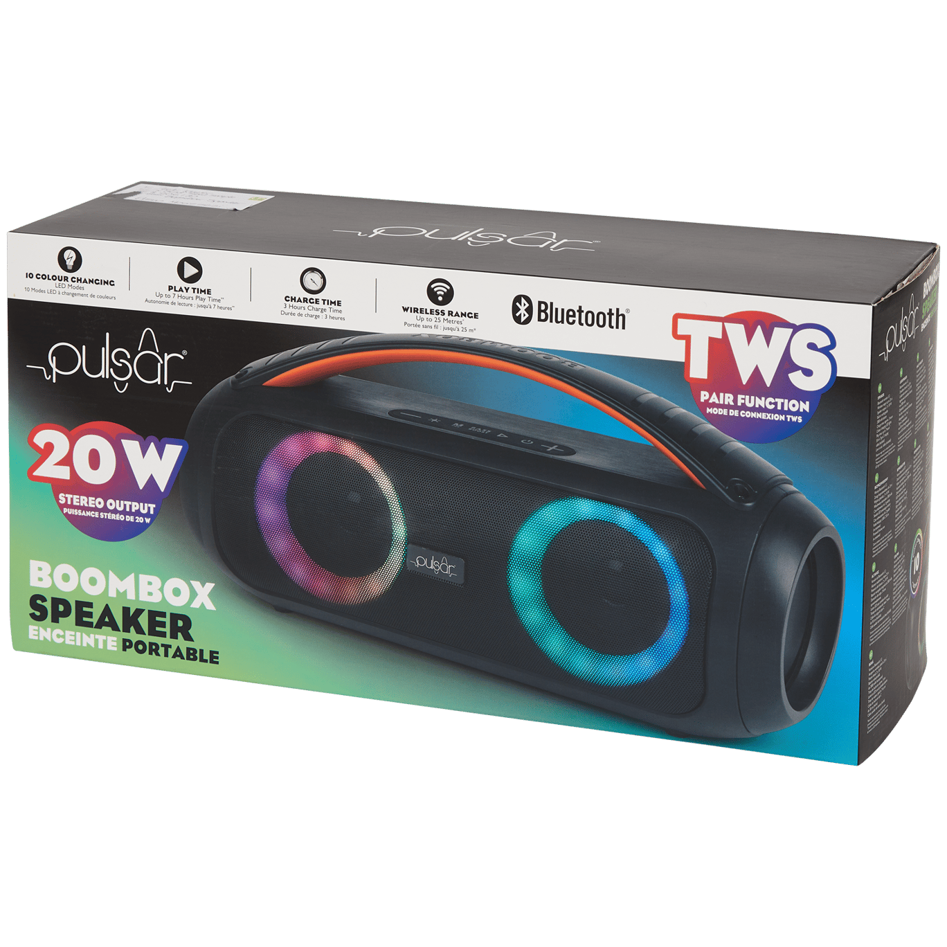 Enceinte Boombox Pulsar