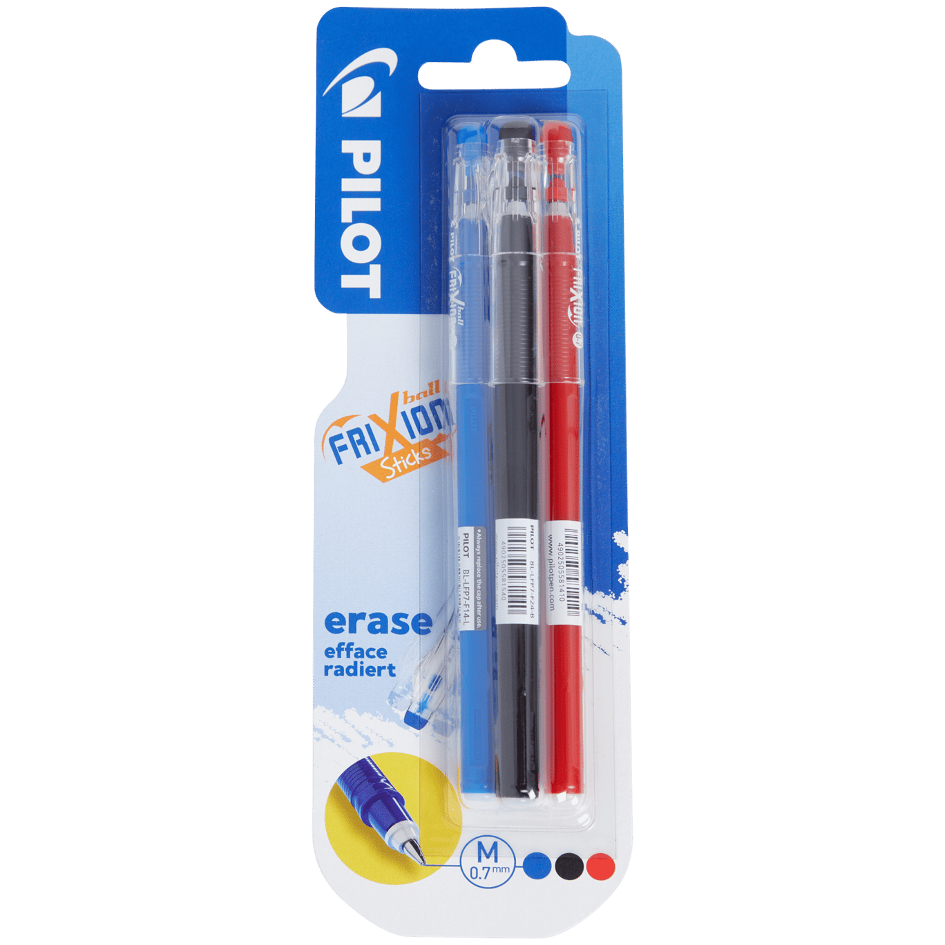 Długopisy Pilot Frixionball Sticks