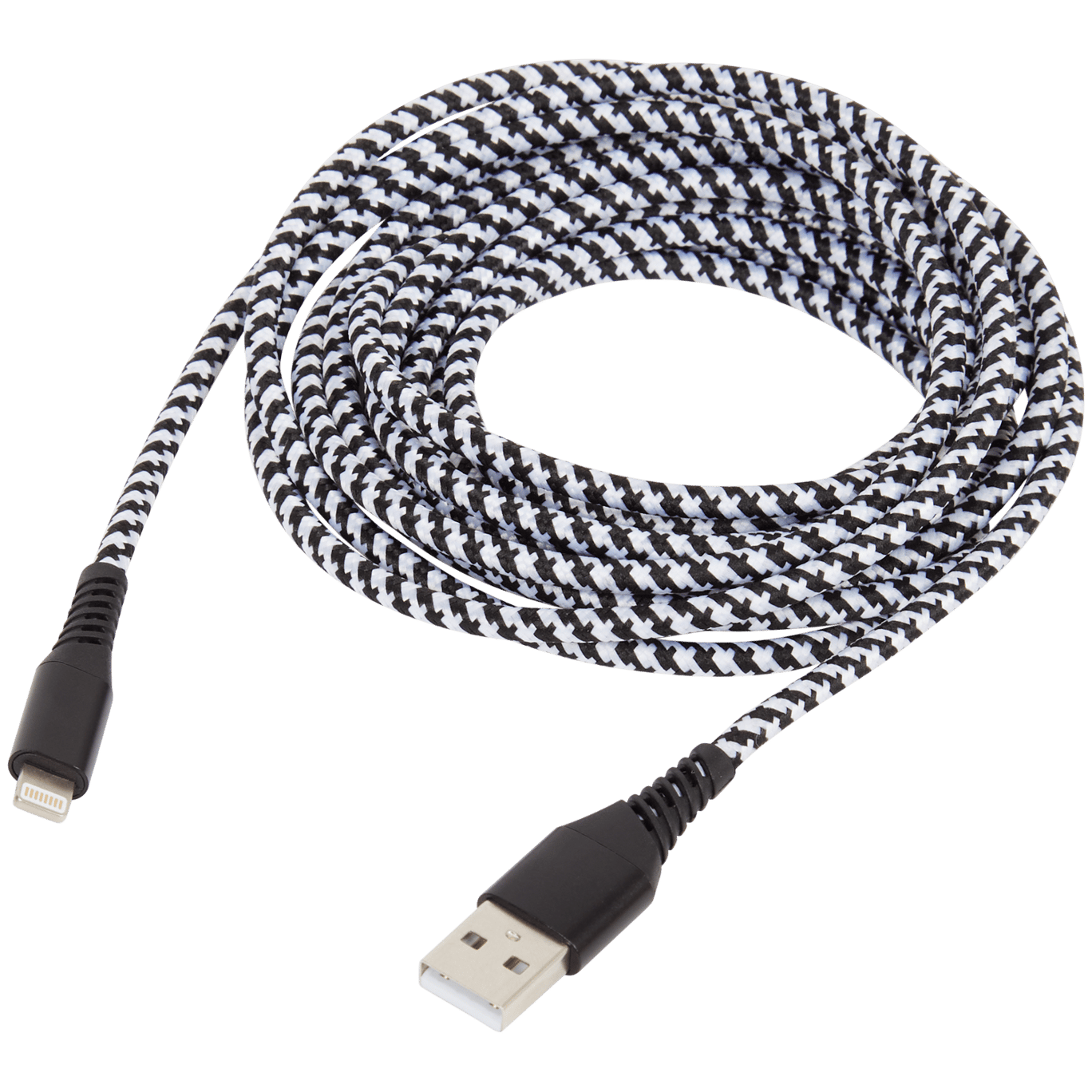 Câble USB-C Neon /USB-A plat 1 m - rose