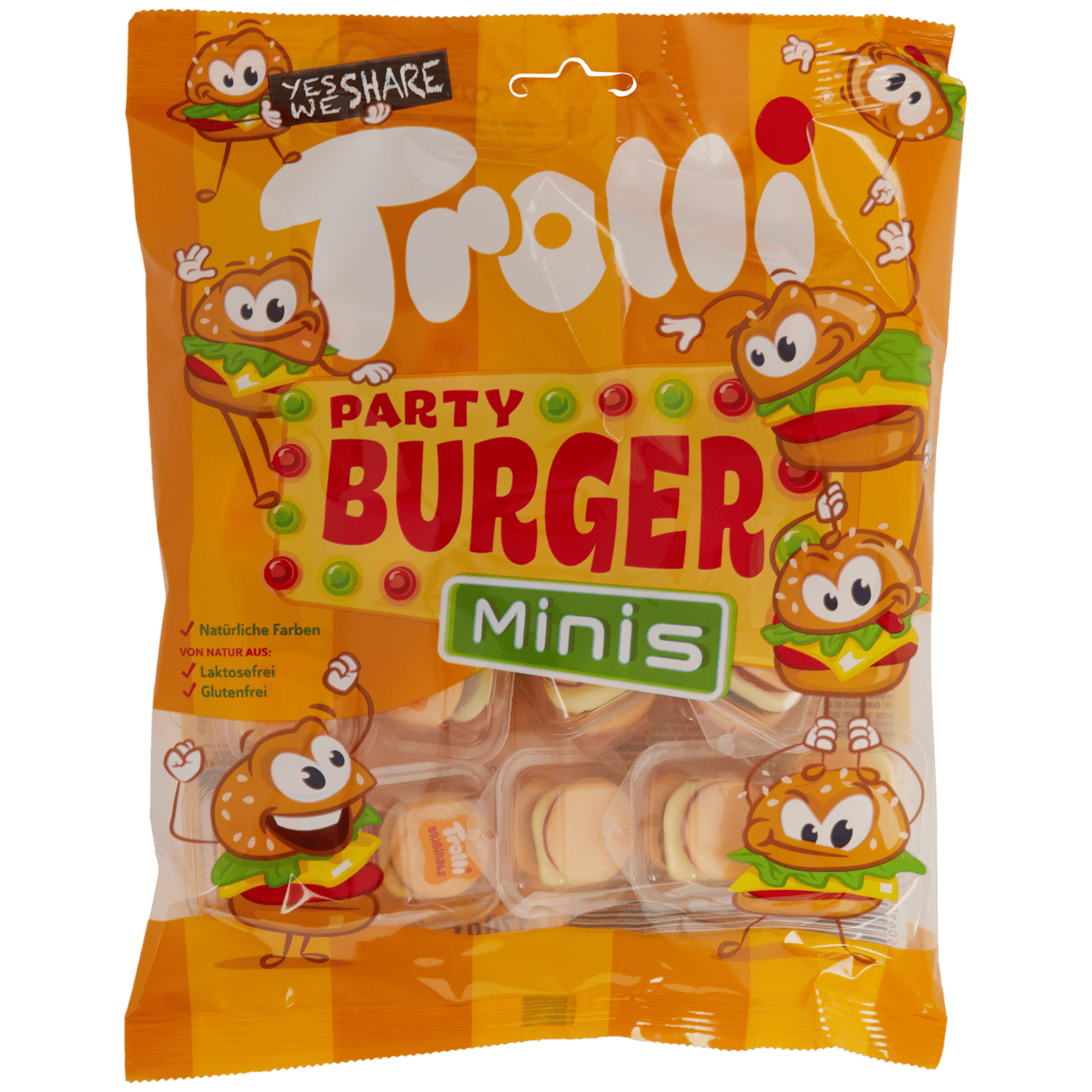 Party Burger Trolli Mini