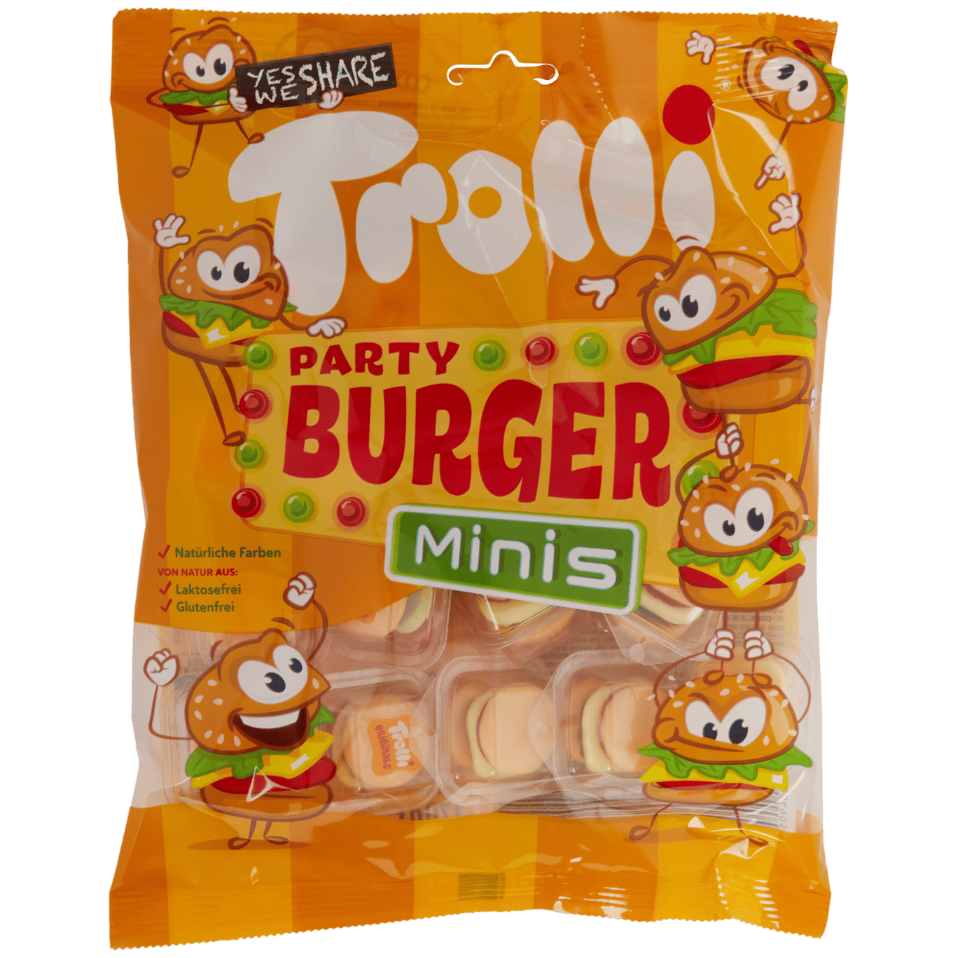 Party Burger Trolli Mini