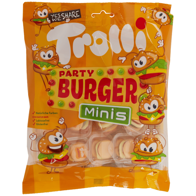 Trolli Party Burger Mini's