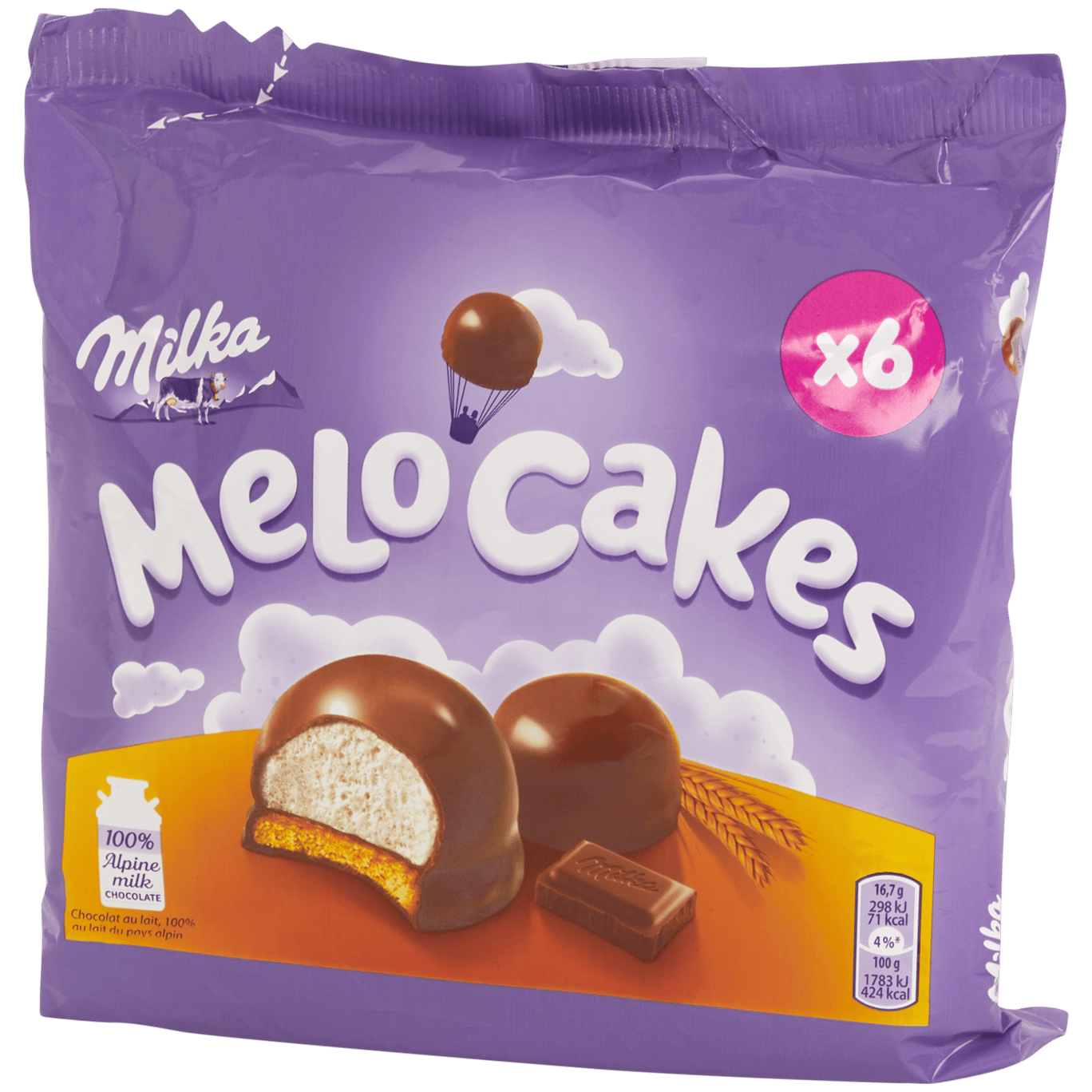 Milka Melo Cakes
