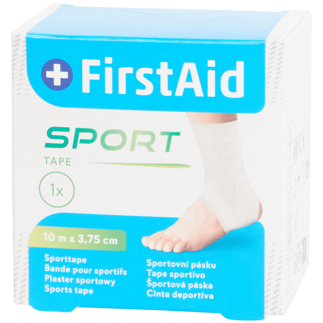 Cinta adhesiva de deporte First Aid