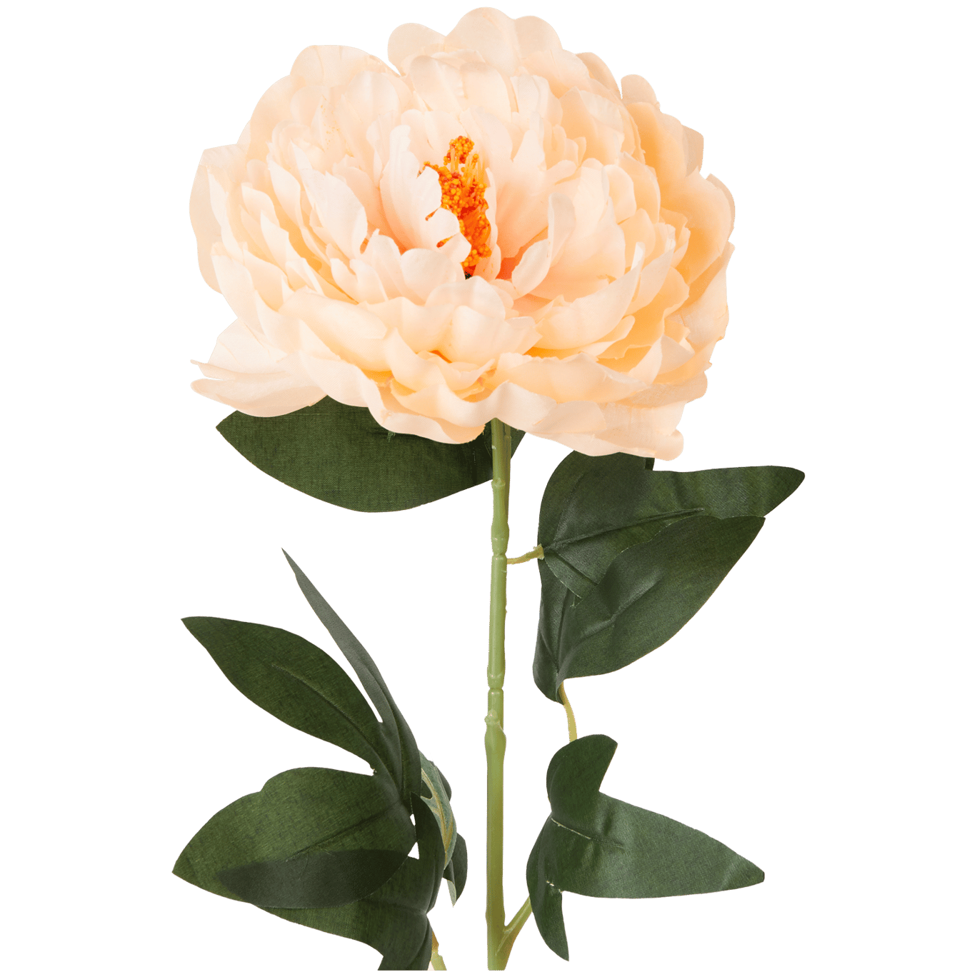 Pivoine artificielle sur tige