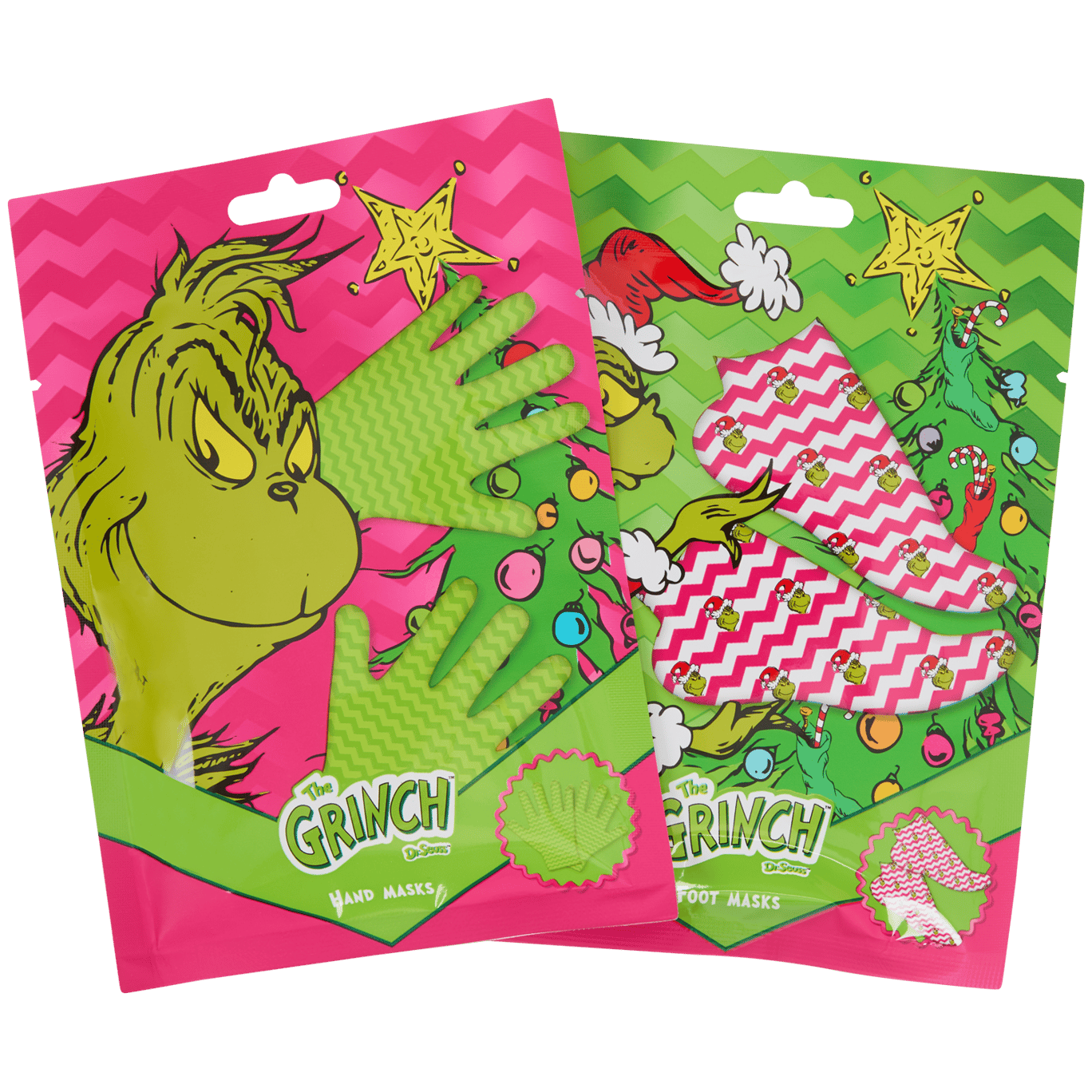 Maska do rąk i stóp The Grinch