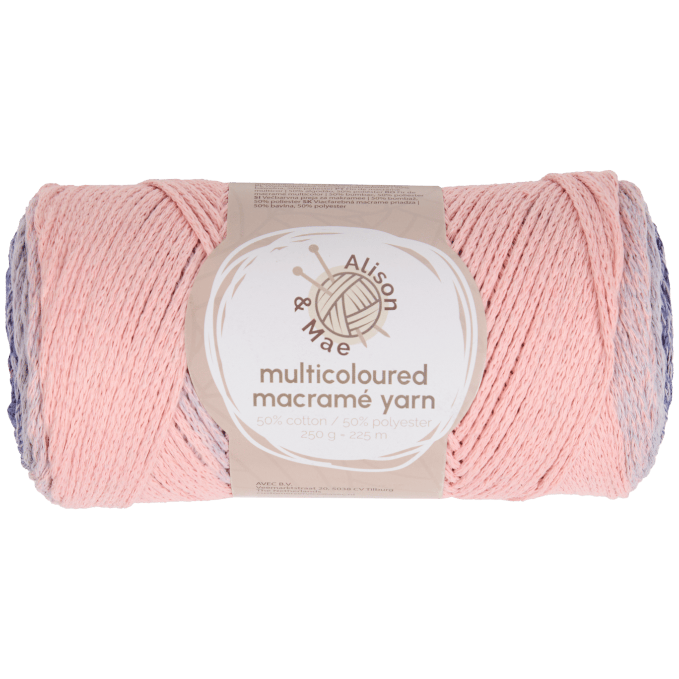 Příze macramé Alison & Mae