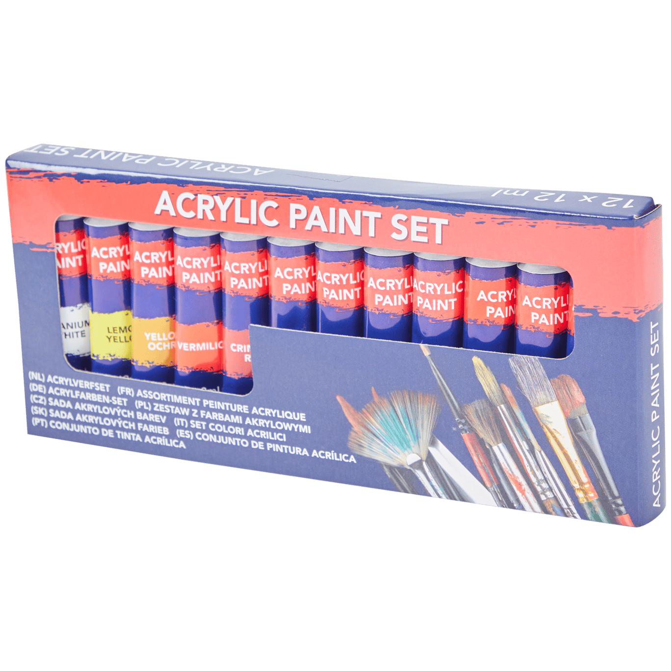 Akvarelové a akrylové barvy