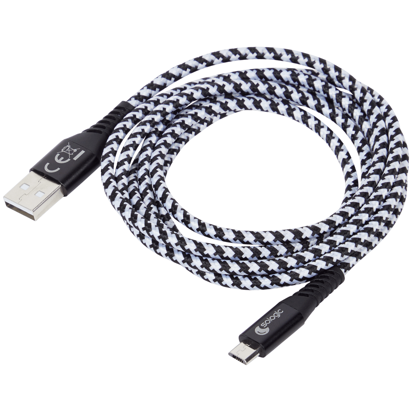 Kabel do ładowania i przesyłania danych Sologic Micro USB