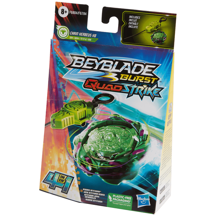 Pião Hasbro Beyblade Burst Quad Strike