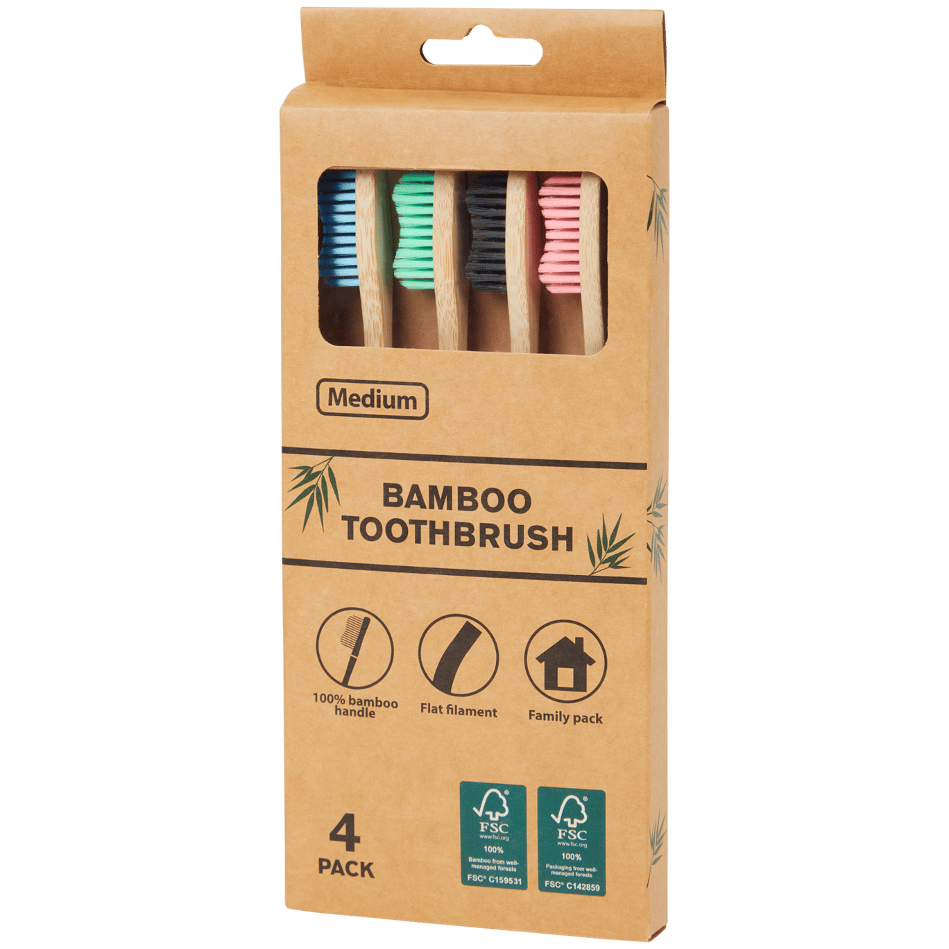 Brosses à dents en bambou