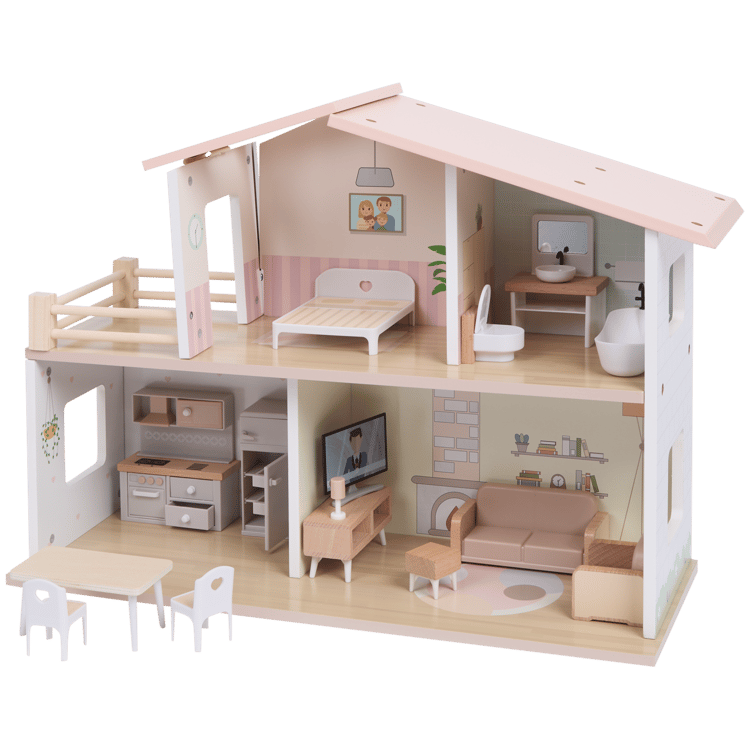 Mini Matters houten poppenhuis