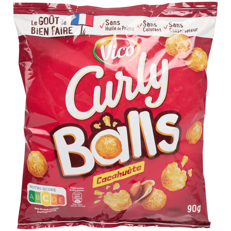 Vico Curly Balls Cacahuète