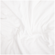 Comfibeds Jersey-Spannbettlaken Weiß