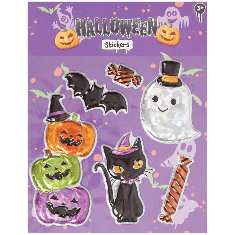 Halloween bubbelstickers