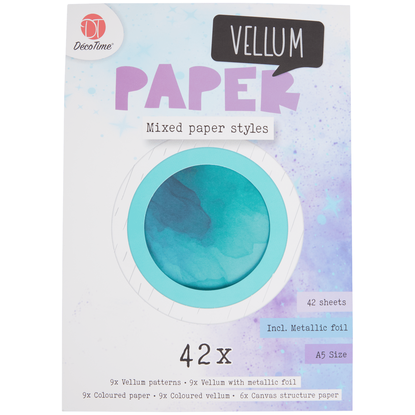 Papel para hacer manualidades DécoTime
