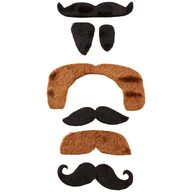 Bigodes adesivos