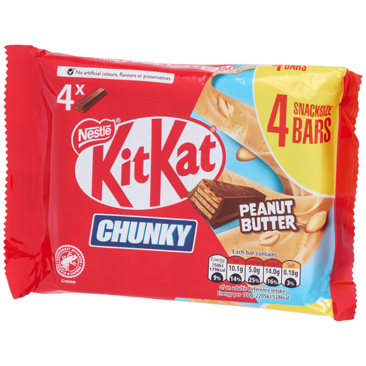 KitKat Chunky Beurre de cacahuètes