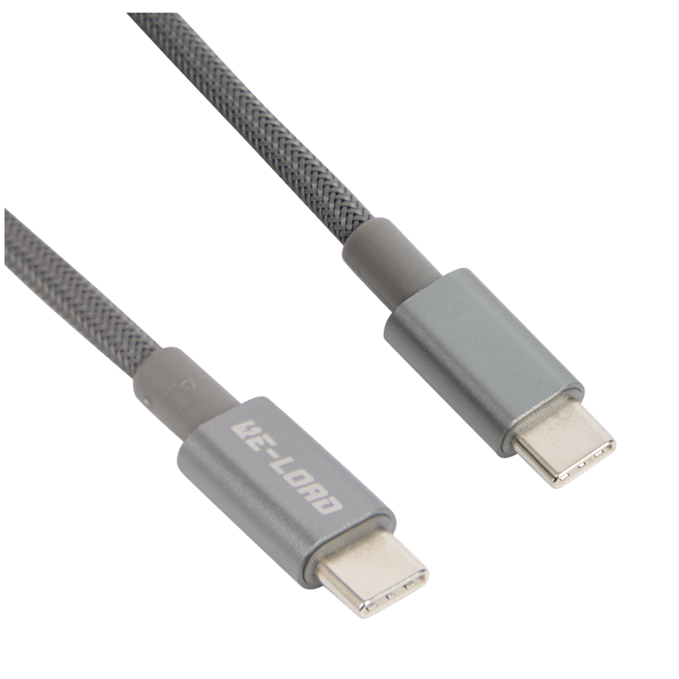 Cable de datos y carga rápida Re-load USB-C a USB-C 2.0