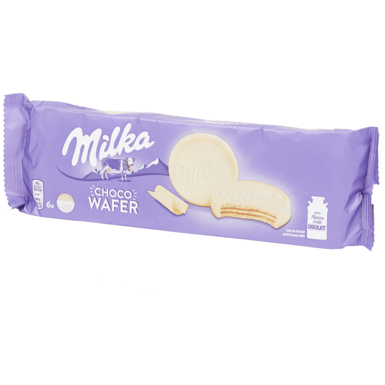 Choco wafer Milka blanco