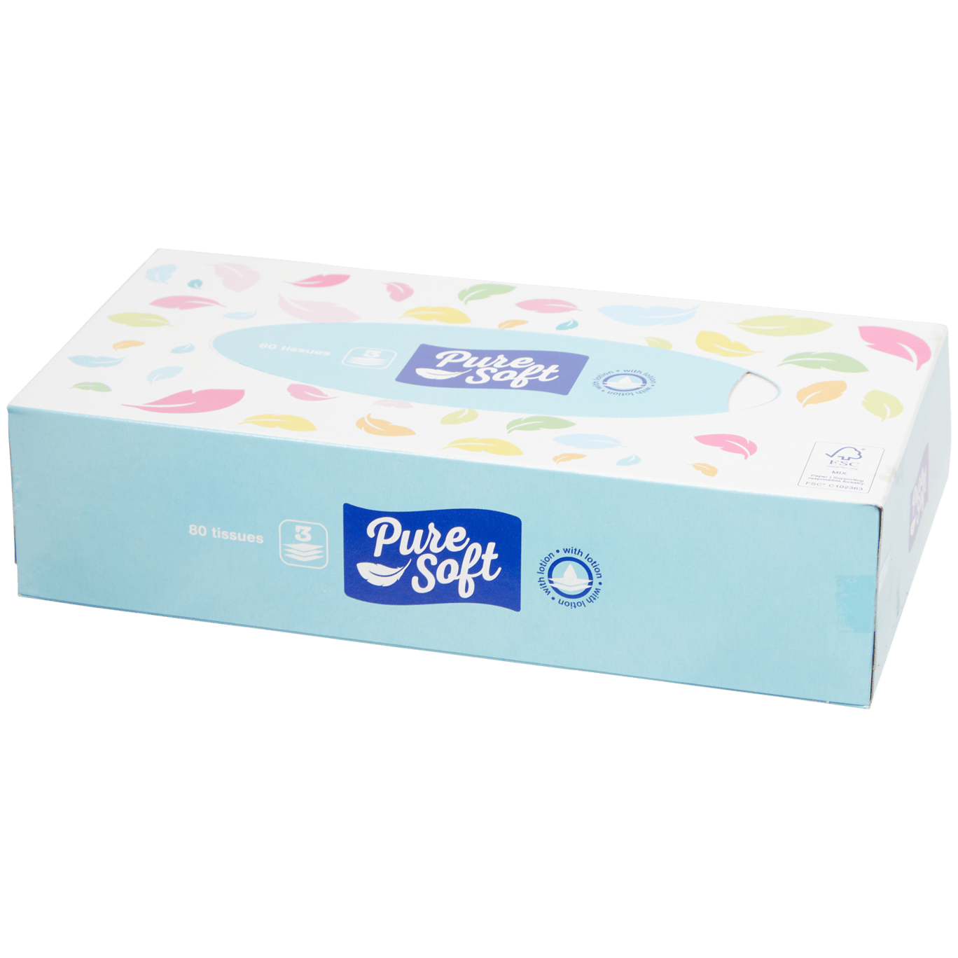 Kapesníčky v boxu Pure Soft Pure Soft