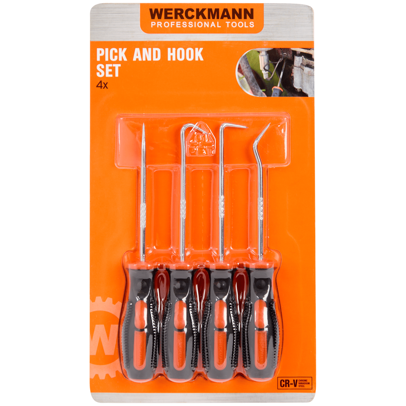 Set di ganci per picchetto Werckmann