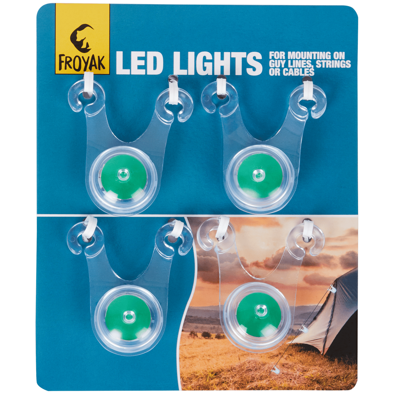 Éclairage LED pour tente Froyak