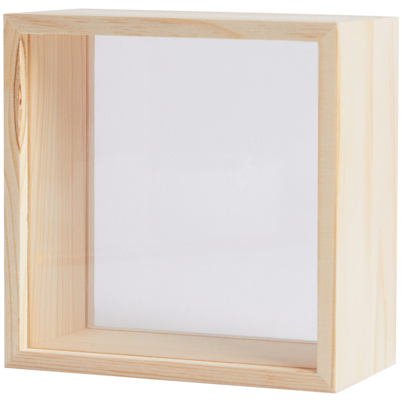 Dřevěná krabice s okénkem Hobby Flora