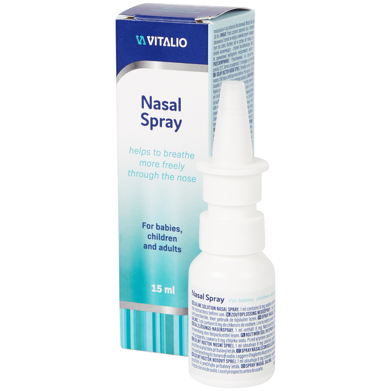 Spray nasal Solution saline