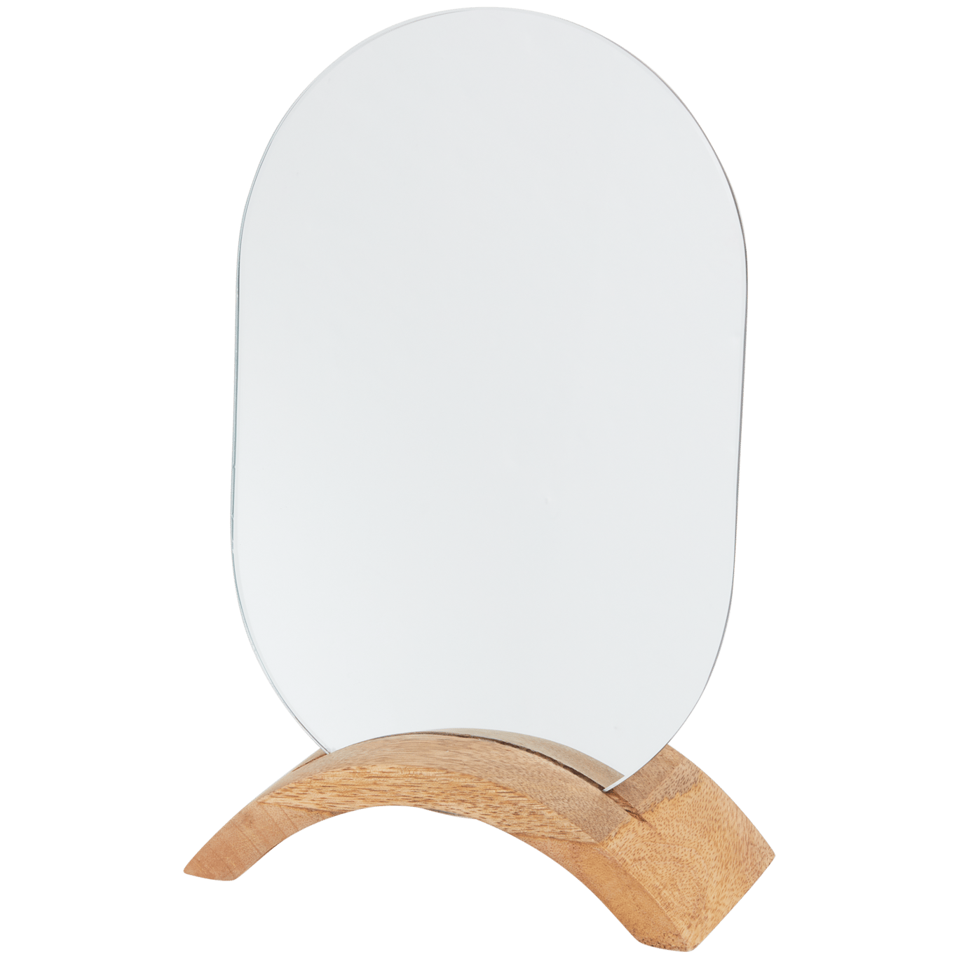 Miroir avec support en manguier