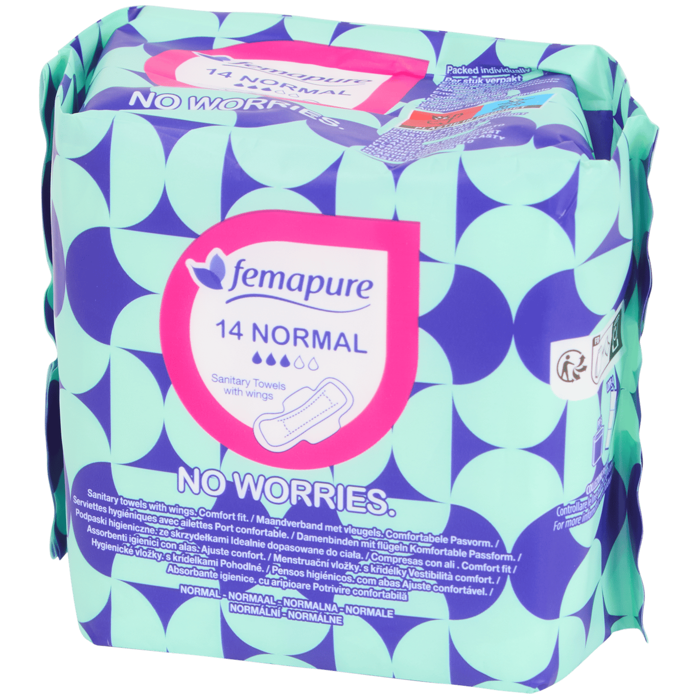 Serviettes hygiéniques Femapure Classique