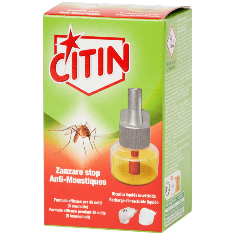 Ricarica per spina anti zanzara Citin