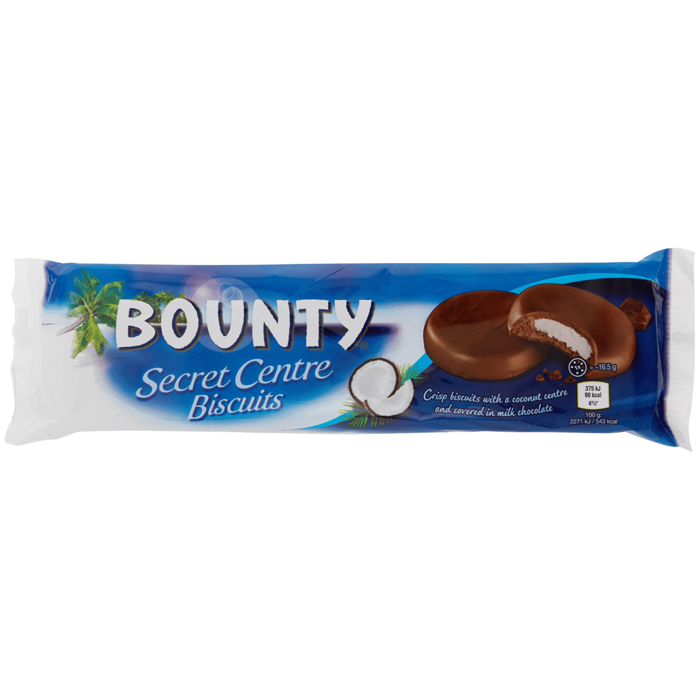 Biscoitos Bounty Secret Centre