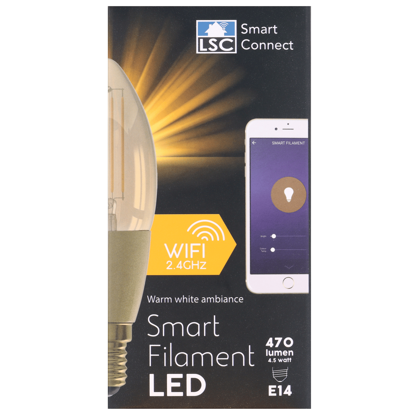 Verbinding Mobiliseren evenwicht LSC Smart Connect slimme filament-ledlamp | Action.com