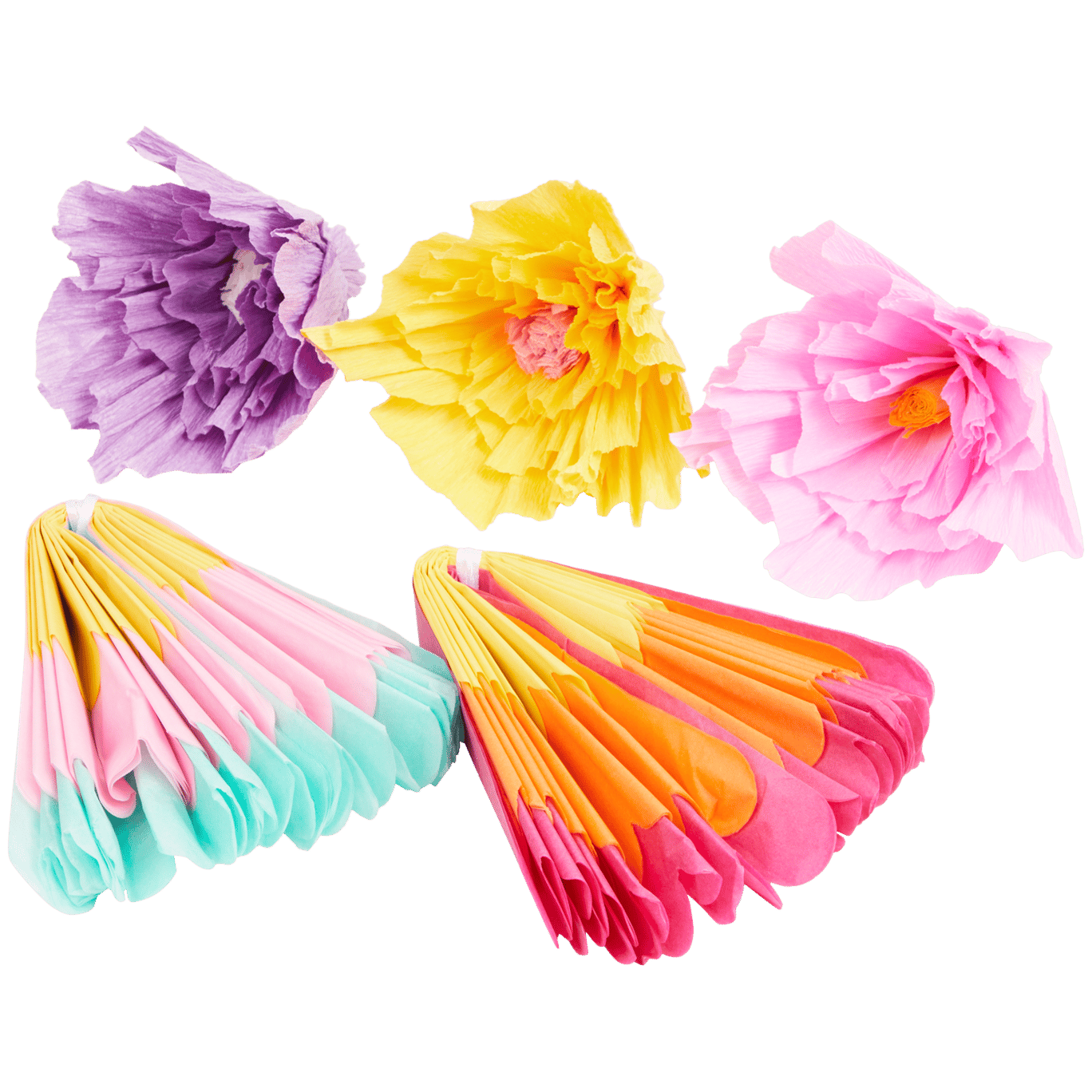 Flores de papel pinocho Cool2Party