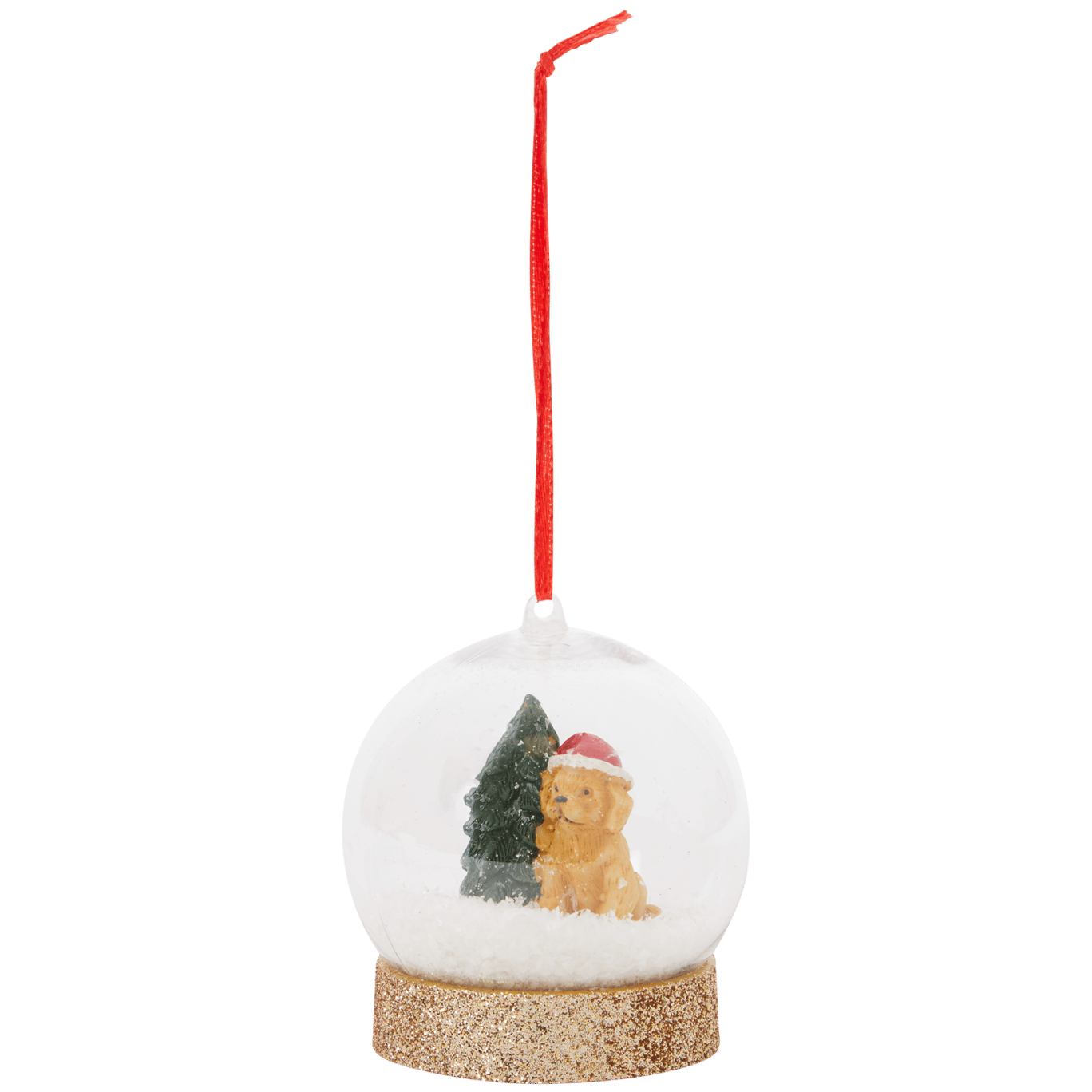 Bola de nieve colgante de Navidad Home Accents