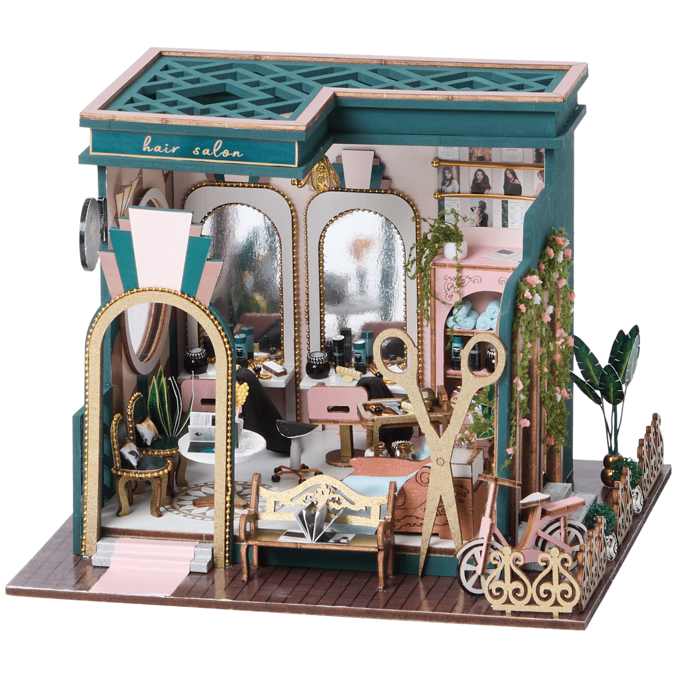 Casetta in miniatura fai-da-te Crafts & Co