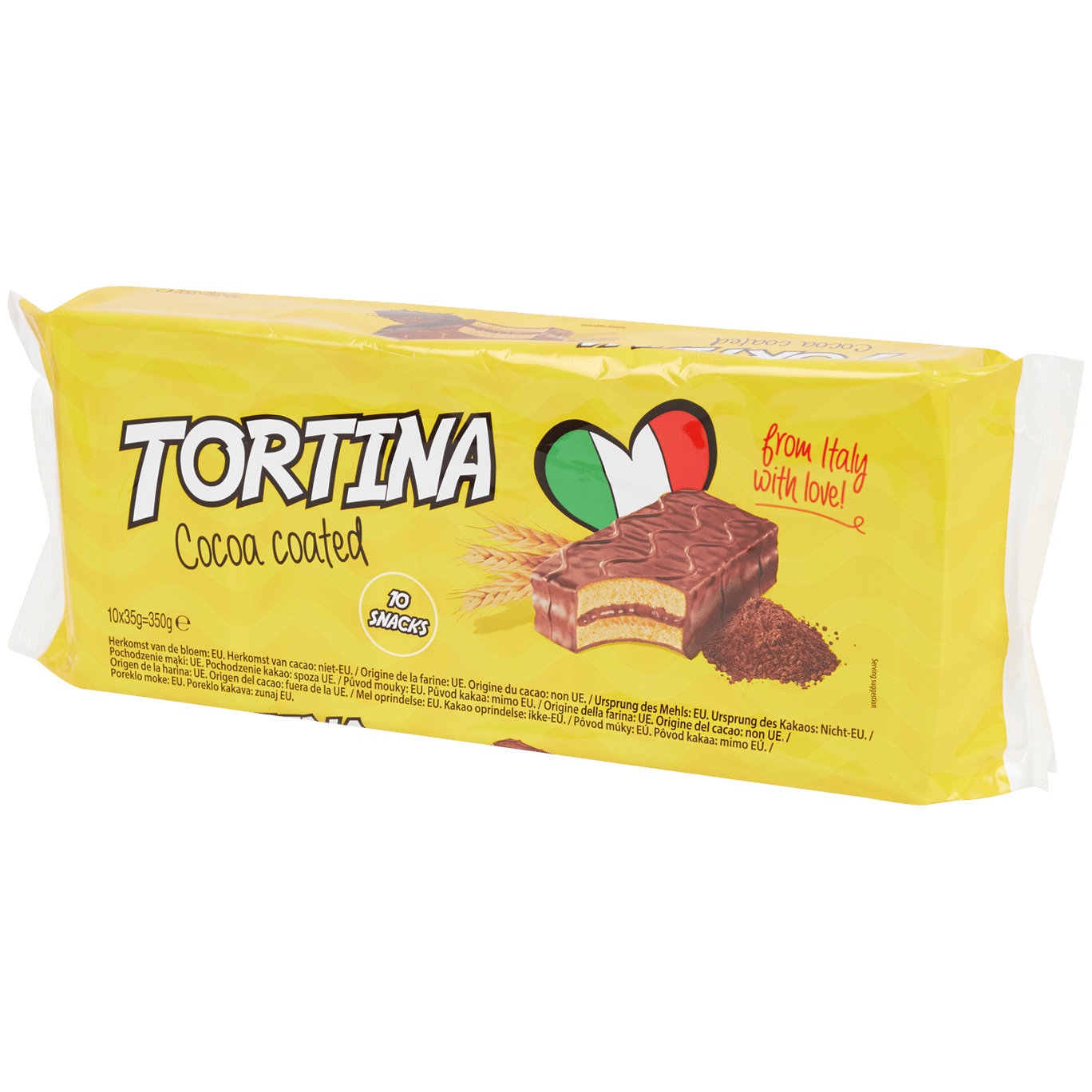 Bolos de chocolate Tortina