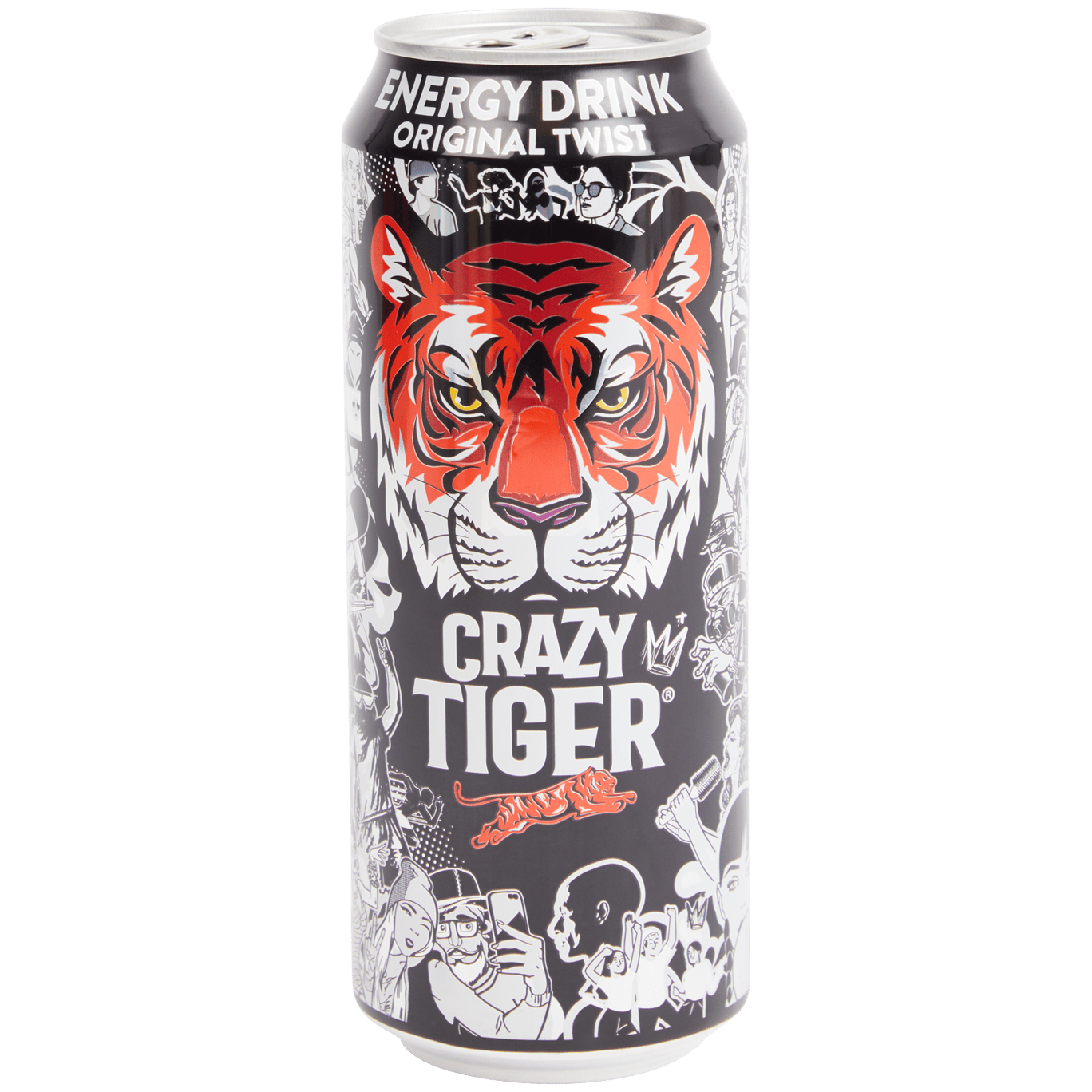 Bebida energética Crazy Tiger