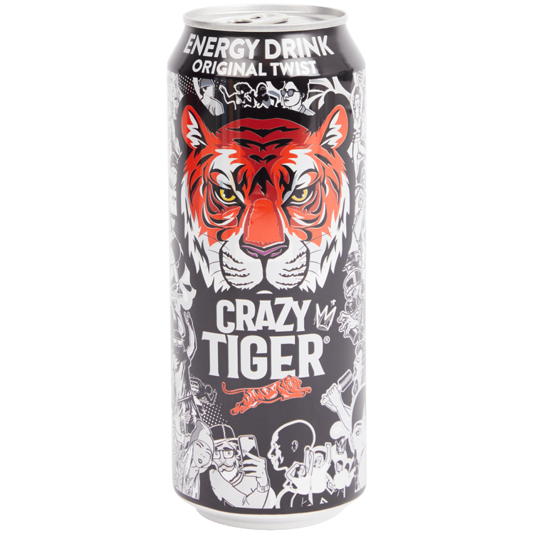 Bebida energética Crazy Tiger
