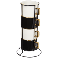 Kaffeetassen mit Ständer