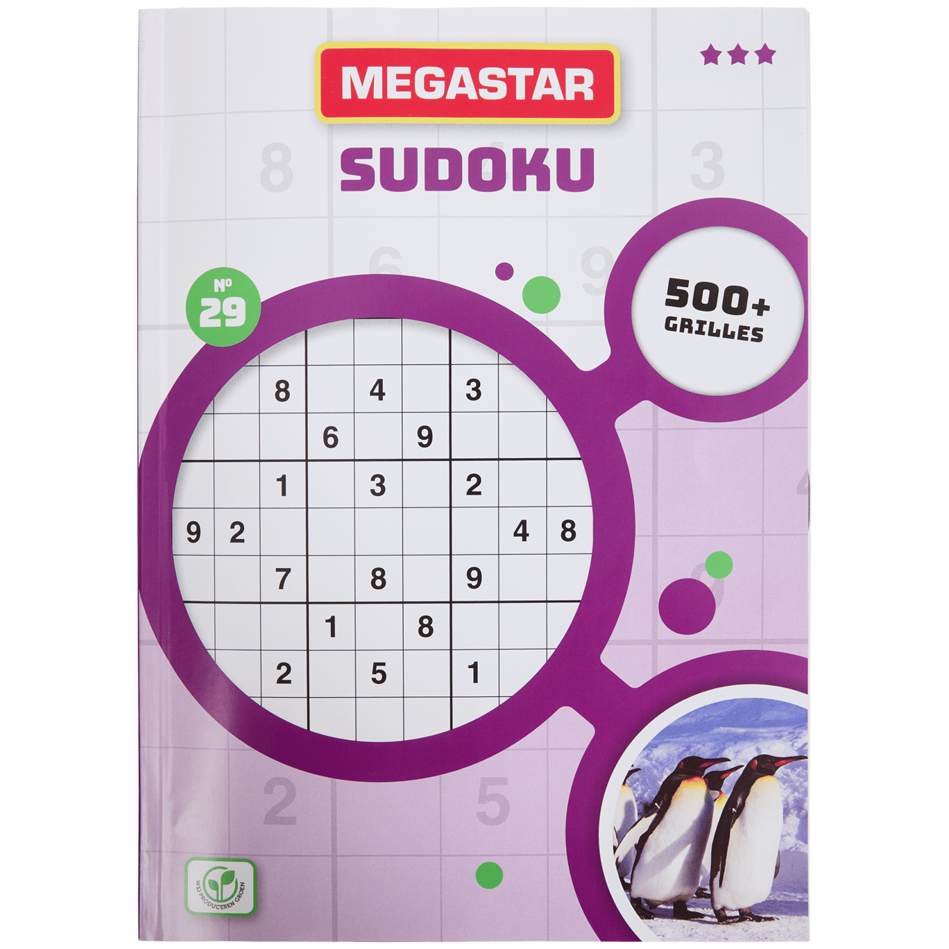 Livre de puzzles cérébraux Megastar 